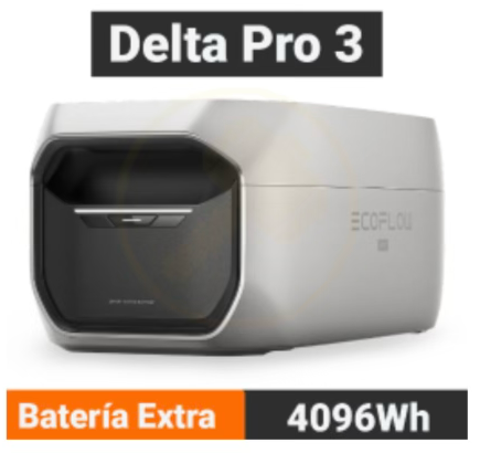 EcoFlow batería adicional para DELTA Pro 3