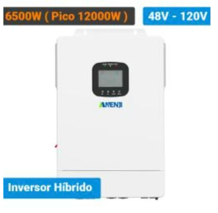 Inversor solar híbrido Anenji 6500W